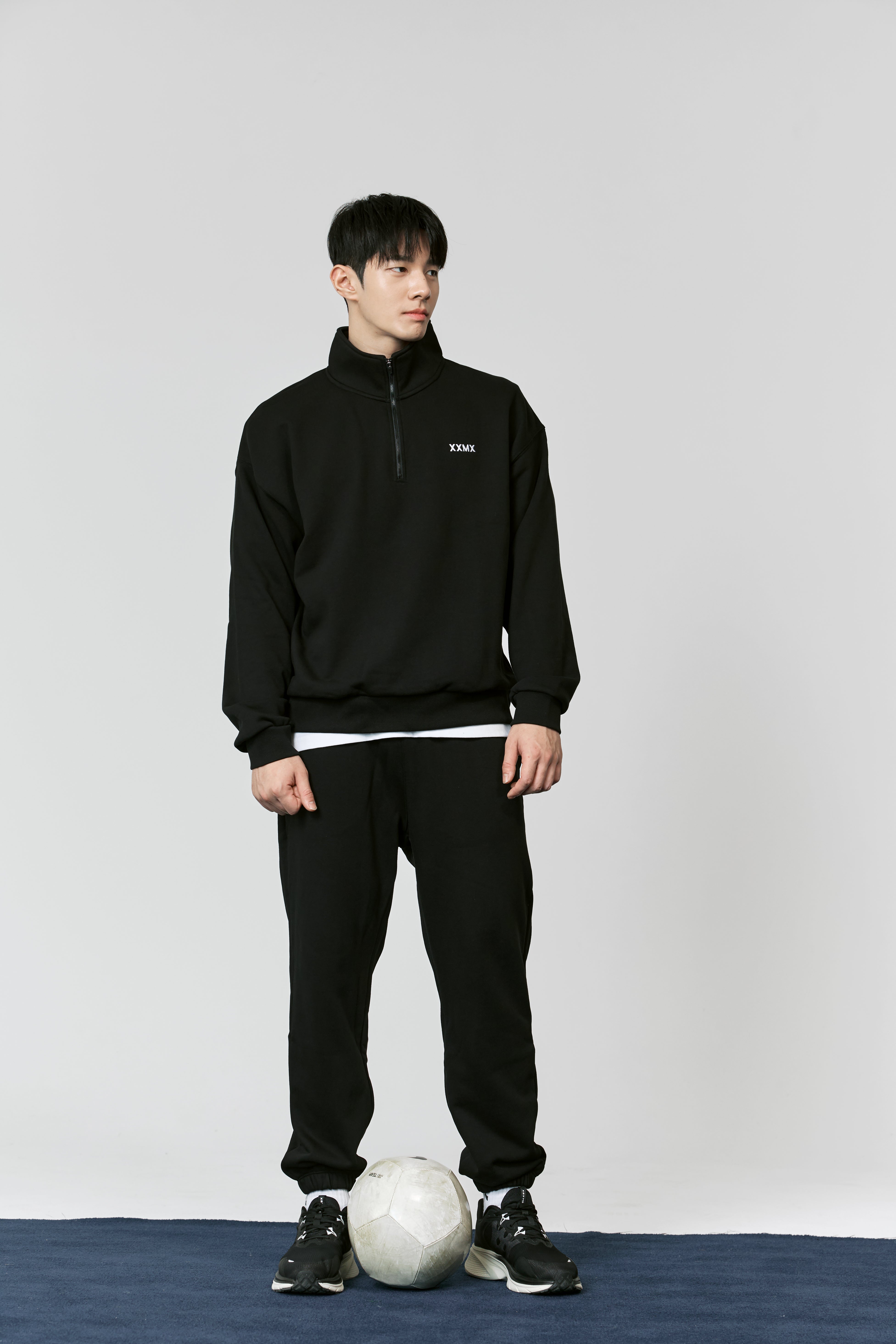 French Terry Half Zip Up Sweatshirt for Men & Women | Cozy Pullover Hoodie | Casual Loungewear & Workout Top | Perfect for Yoga, Running and Everyday Wear