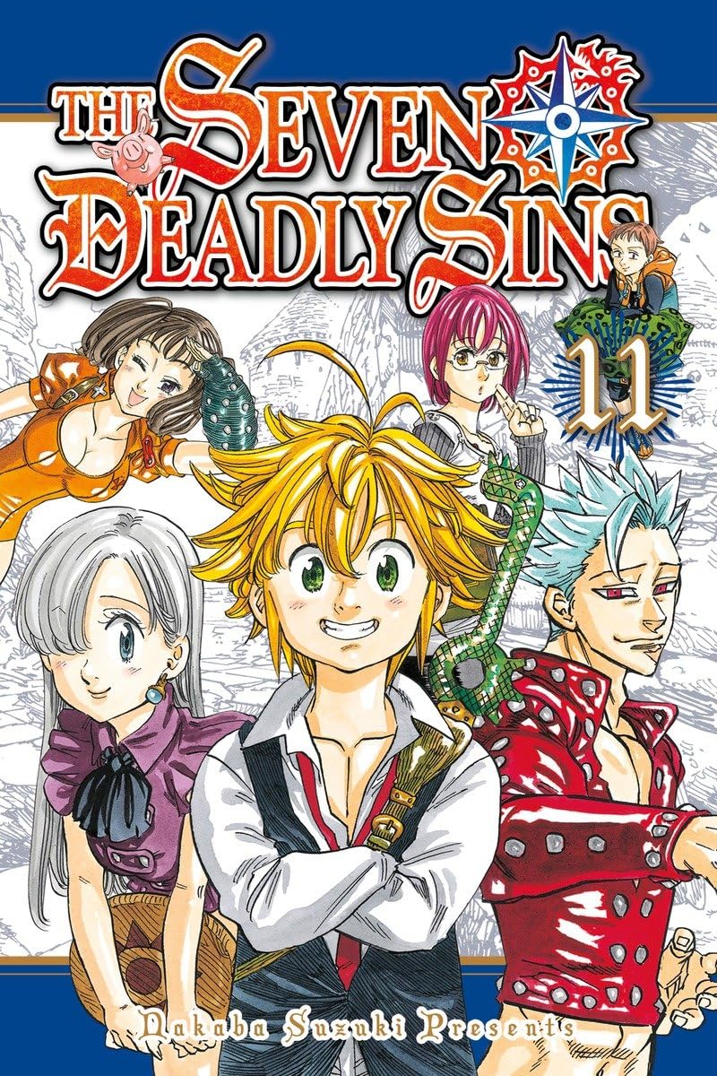 The Seven Deadly Sins Vol. 11 Manga - Action-Packed Fantasy Adventure | Perfect for Anime Fans & Comic Collectors | Great Gift for Otaku Culture Enthusiasts