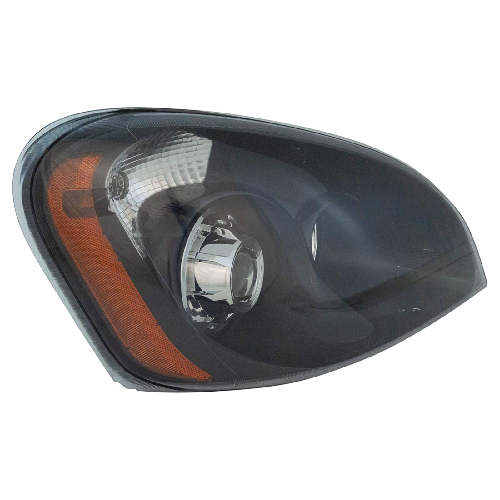 Freightliner Cascadia Headlight Assembly Set - Driver & Passenger Side Replacement for 2008-2018 Models | Durable LED Headlights for Night Driving & Truck Safety