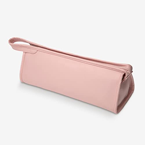 Waterproof PU Hair Dryer Storage Bag for Travel - Large Capacity Portable Hair Dryer Case with Organizer Pouch for Hair Tools & Curler Attachments | Perfect for Vacation, Gym & Salon Use