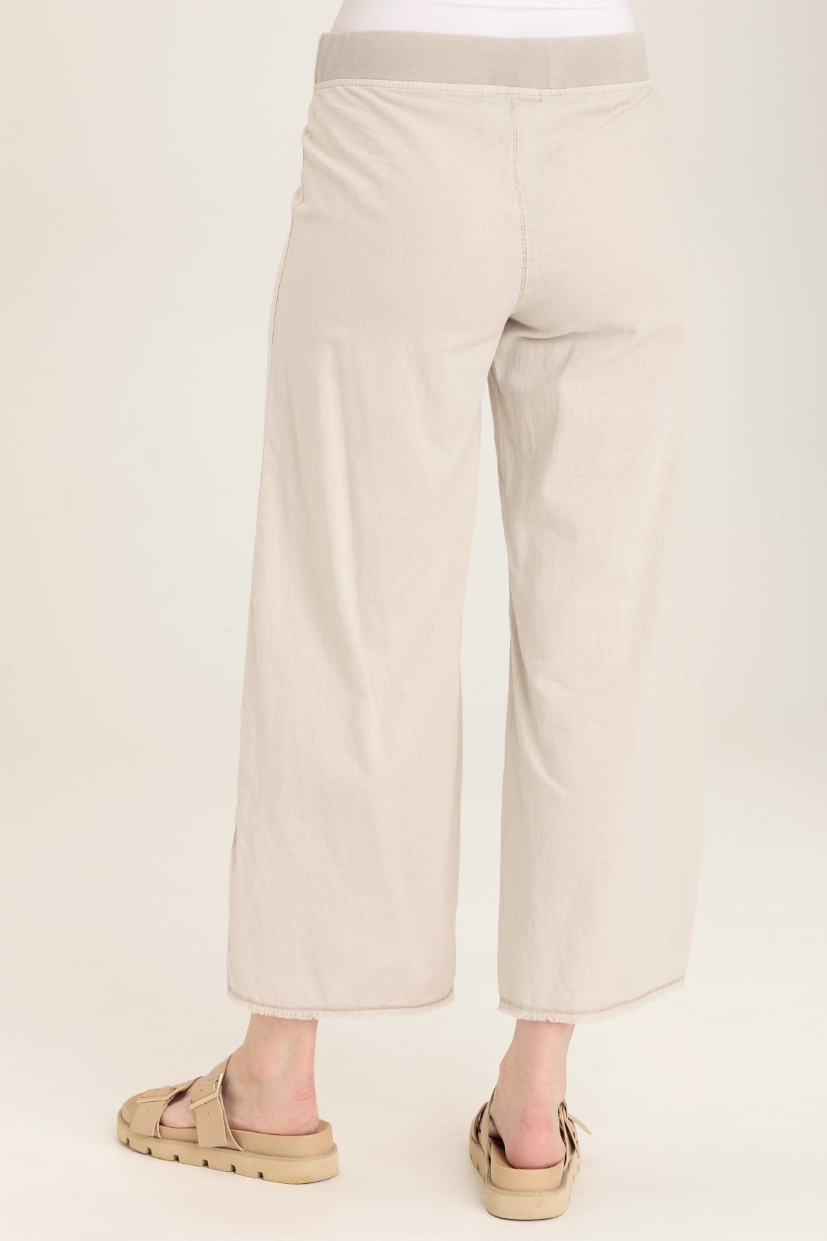 Stylish Astri Asymmetric Wide Leg Pants for Women - High Waisted Flowy Trousers with Unique Hem Design | Perfect for Office Wear, Casual Outfits & Special Occasions