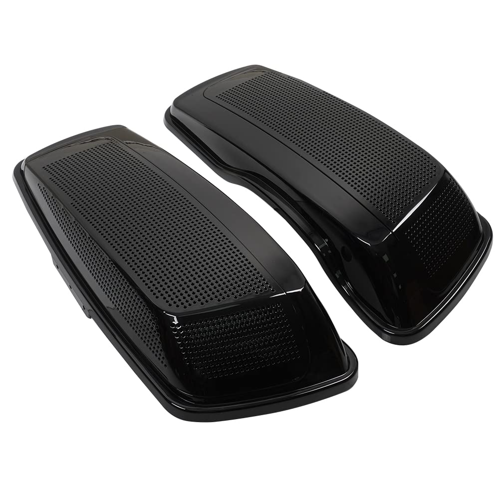 ZXMOTO 6x9 Saddlebag Speaker Lids for Harley Davidson Touring Models (2014-2023) - Compatible with Road Glide, Electra Glide, Road King & Street Glide - Premium Audio Upgrade for Motorcycle Riders - Perfect for Long Road Trips & Outdoor Adventures