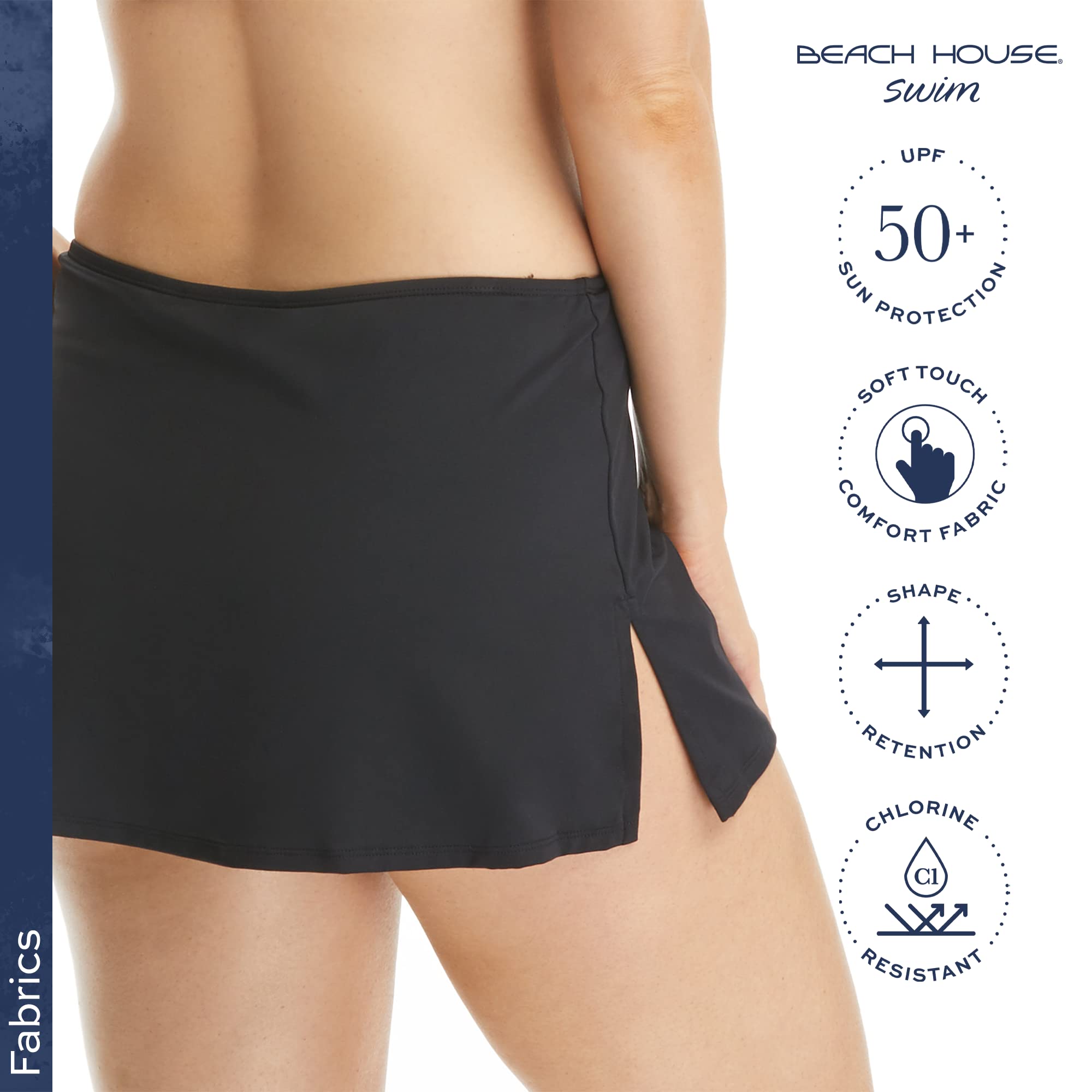 BEACH HOUSE Women's Full Coverage One Piece Swimsuit - Comfortable & Stylish Bathing Suit for Swimming, Beach Vacation, Pool Party & Summer Activities