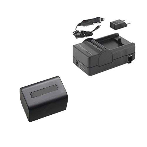 Synergy Digital Camcorder Accessory Kit for Sony HDR-PJ230E/S - Includes SDNPFV70NEW Battery & SDM-109 Charger | Perfect for Travel Vlogging, Family Events & Outdoor Filming