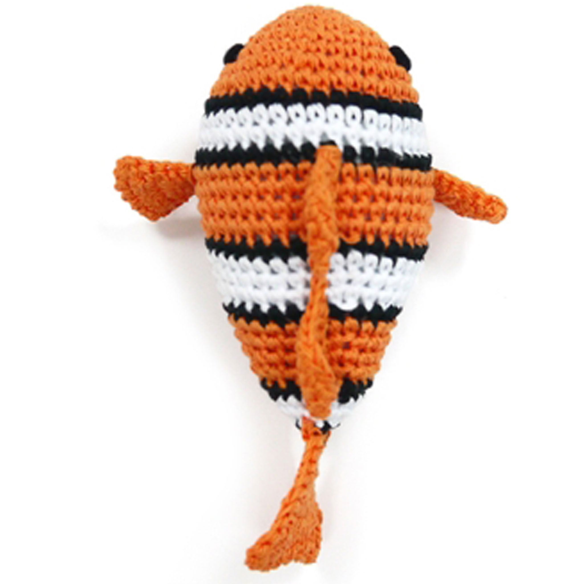 Dogo Pet Fashions Pawer Squeaky Toy Clown Fish Dog Chew Toy - Fun Interactive Play for Small & Medium Dogs, Perfect for Fetch & Training