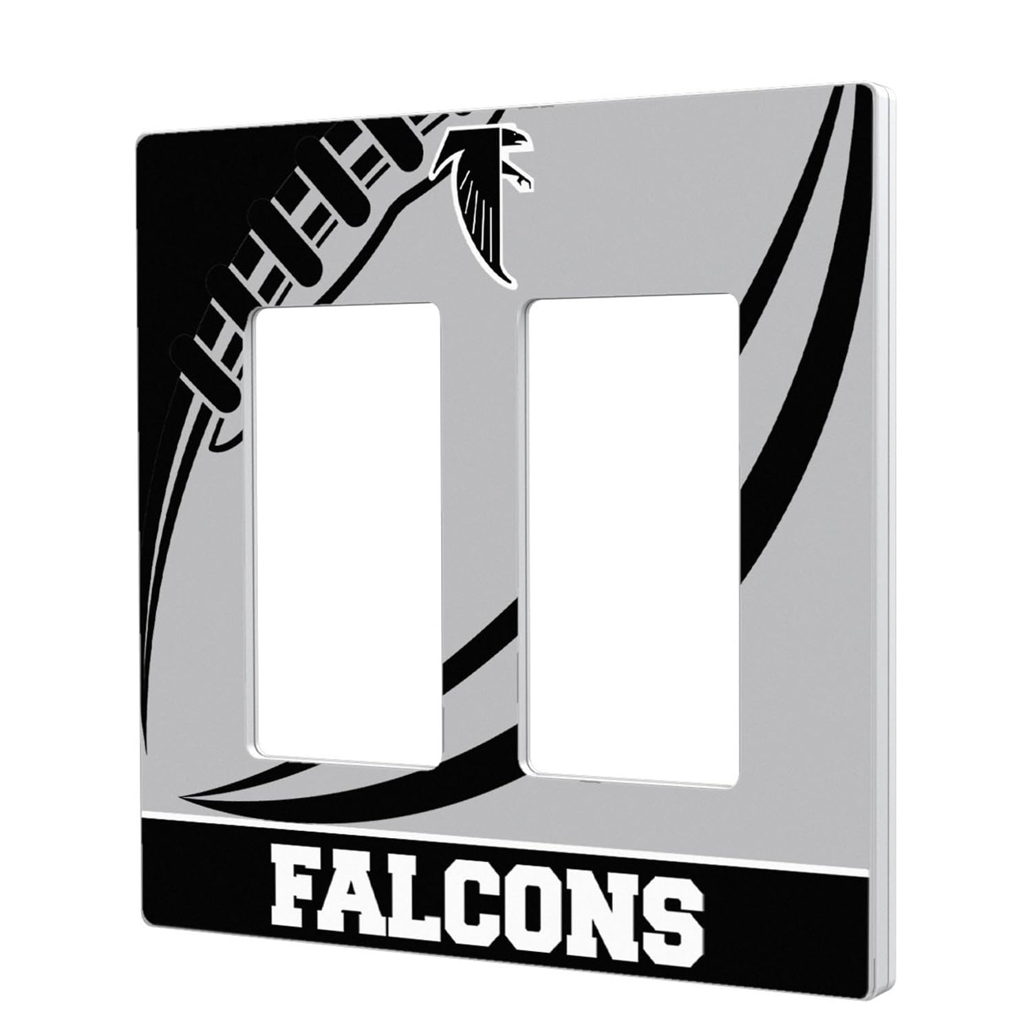 Chicago Cardinals NFL Team Double Rocker Light Switch Plate Cover - Vintage Passtime Design for Home, Office & Game Room Decor
