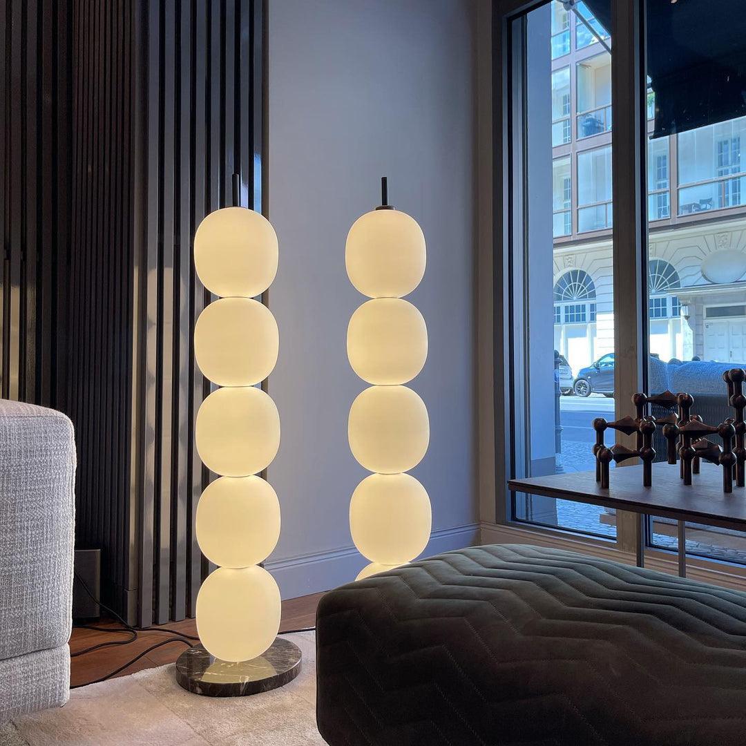 Sweet Hawthorn Candy-Inspired Modern Floor Lamp for Living Room, Bedroom, or Office - Warm Ambient Lighting Decor