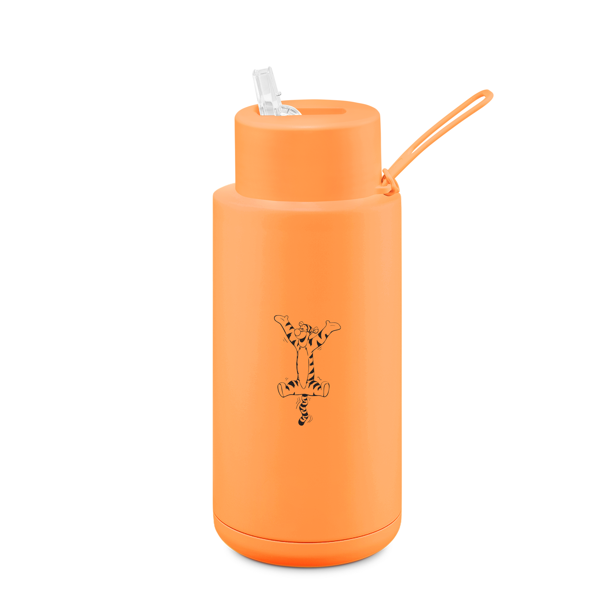 Disney Mickey Mouse Ceramic Reusable Water Bottle 34oz (1000ml) - Insulated Travel Mug for Hot & Cold Drinks, Perfect for Office, Gym, Hiking and Outdoor Activities