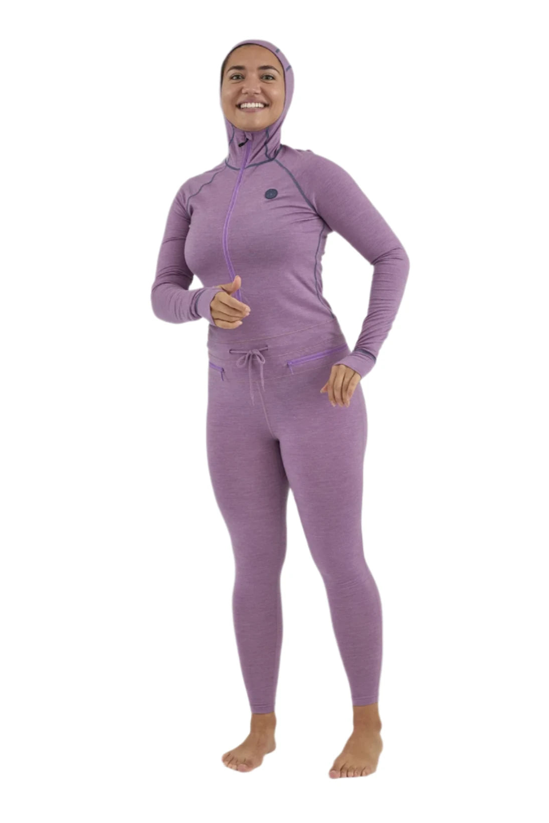 Airblaster Women's Merino Ninja Suit 2025 - Premium Thermal Base Layer for Skiing, Snowboarding & Winter Sports