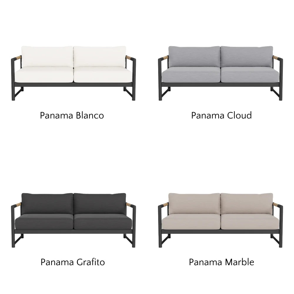 Breeze XL Outdoor 2-Seat Sofa Set - Waterproof Patio Furniture for Garden, Backyard, Poolside & Balcony Relaxation