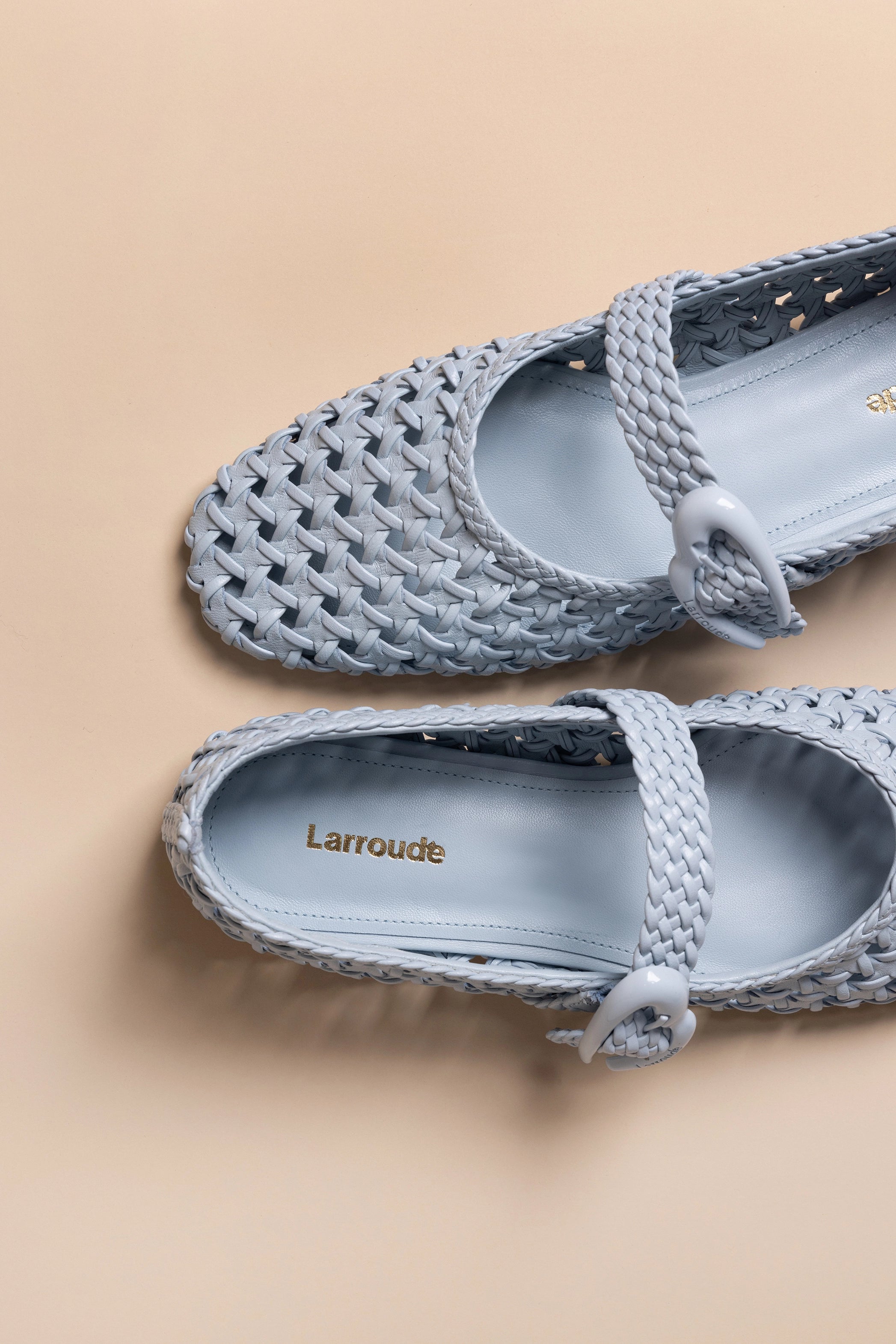 Verona Macrame Ballet Flat Shoes - Comfortable Maya Leather Women's Loafers for Casual Wear & Office Outfits