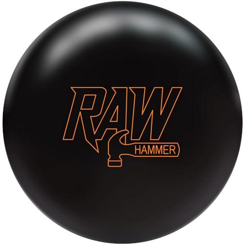 Hammer Raw Hammer Black Bowling Ball - Professional Performance for Strikes & Spares | Perfect for League Play & Tournaments