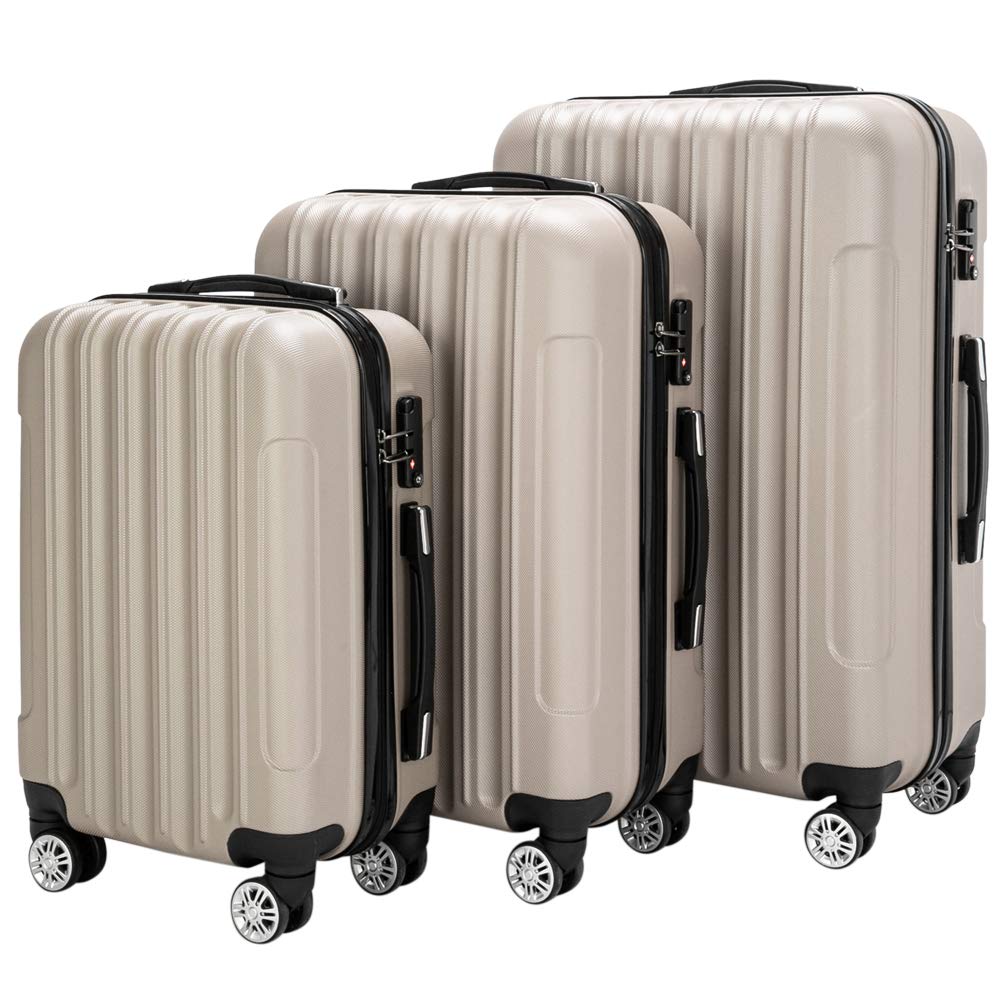 HomVent 3-Piece Spinner Luggage Set with TSA Lock - 20