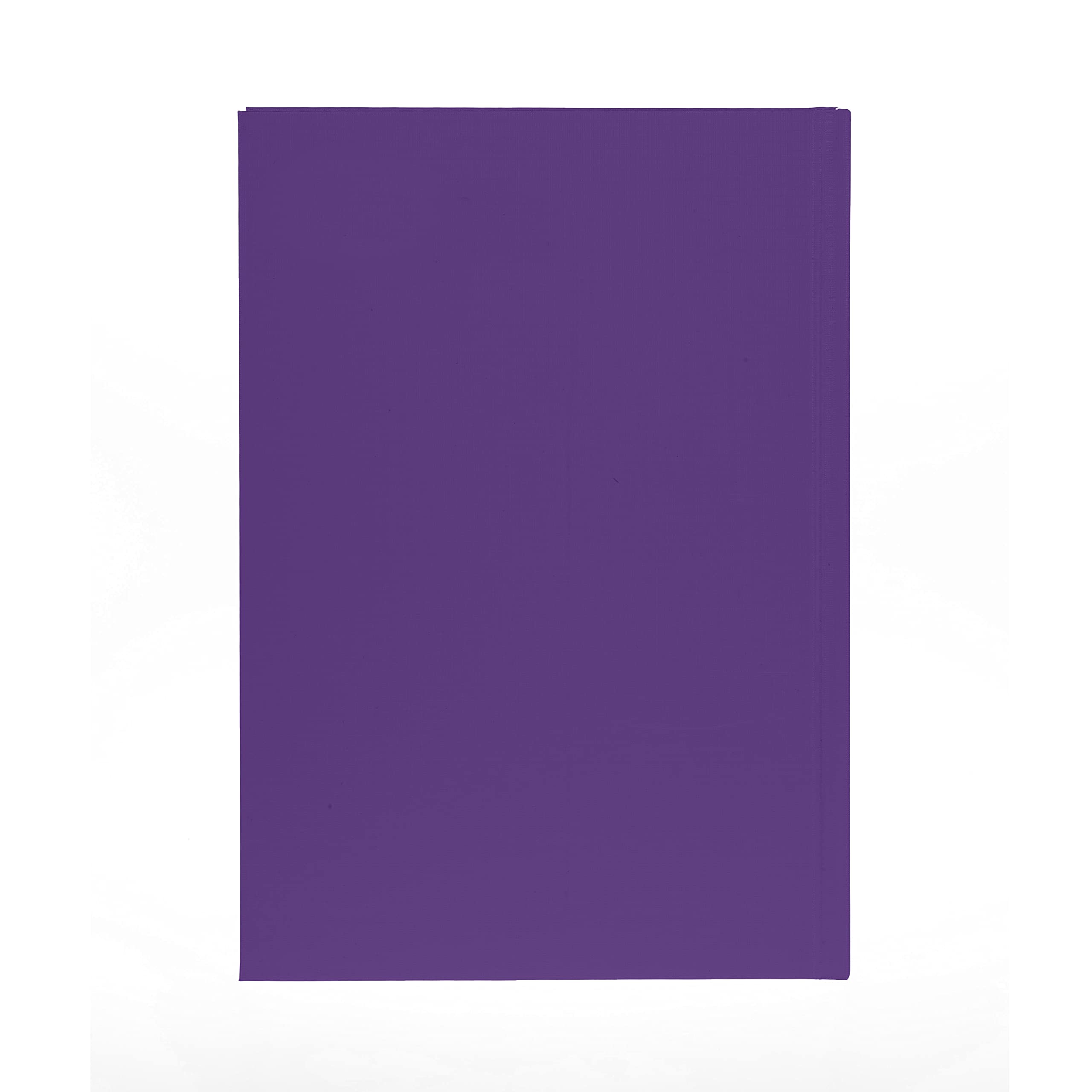 Collins Essential 2025 Business Diary - A4 Weekly Planner with Leather-Grain Hard Cover | Purple Office Organizer | Perfect for Professionals, Students & Entrepreneurs (ESSA43.55-25)