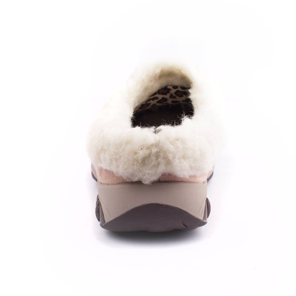 Scarlett Women's Genuine Sheepskin Clog Slippers - Soft & Comfortable House Shoes for Indoor/Outdoor Wear - Perfect for Home, Office & Relaxation