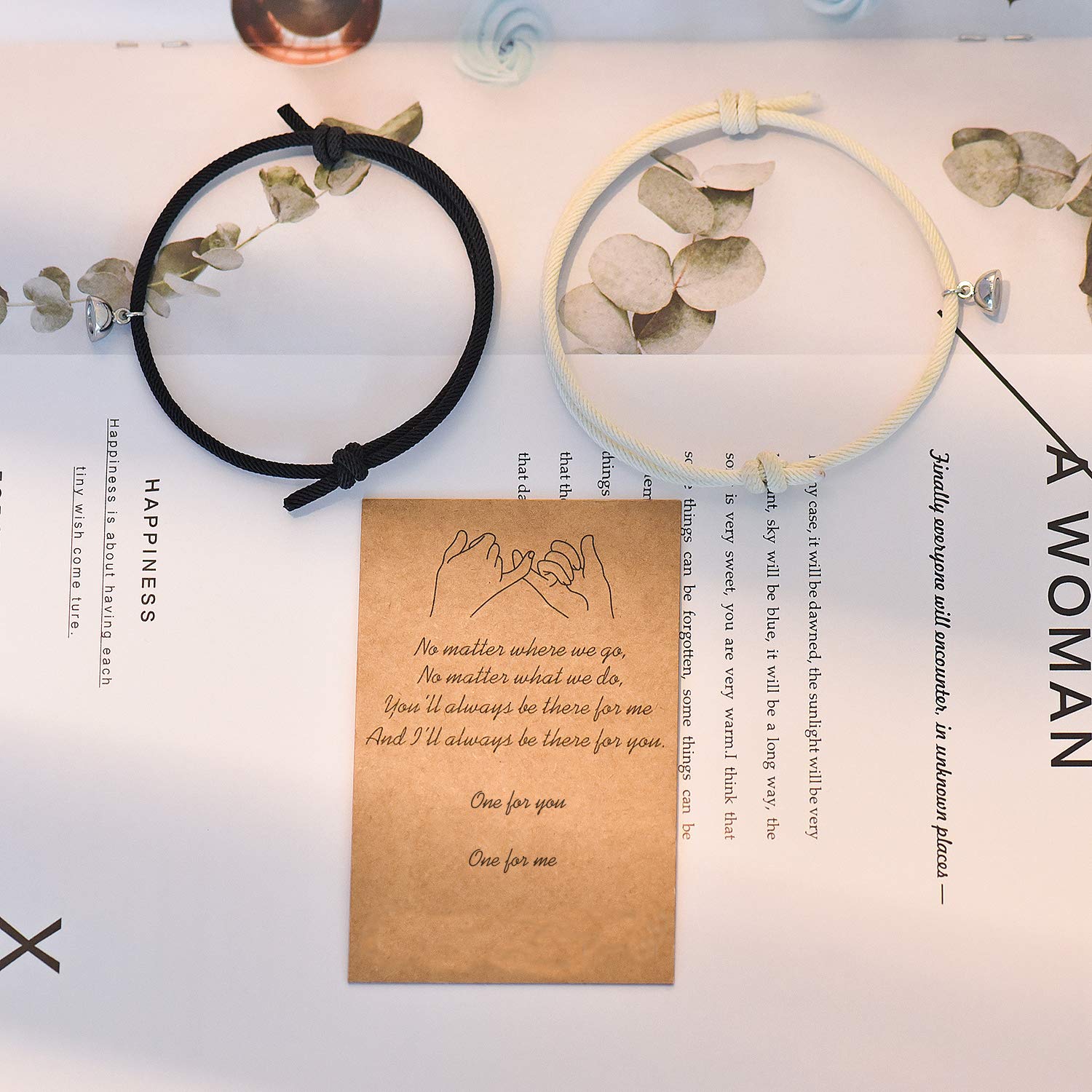 Tarsus Couples Bracelets - Matching Love Bracelets for Couples, His & Hers Relationship Jewelry for Boyfriend, Girlfriend, BFF - Perfect for Anniversaries, Valentine's Day & Romantic Gifts
