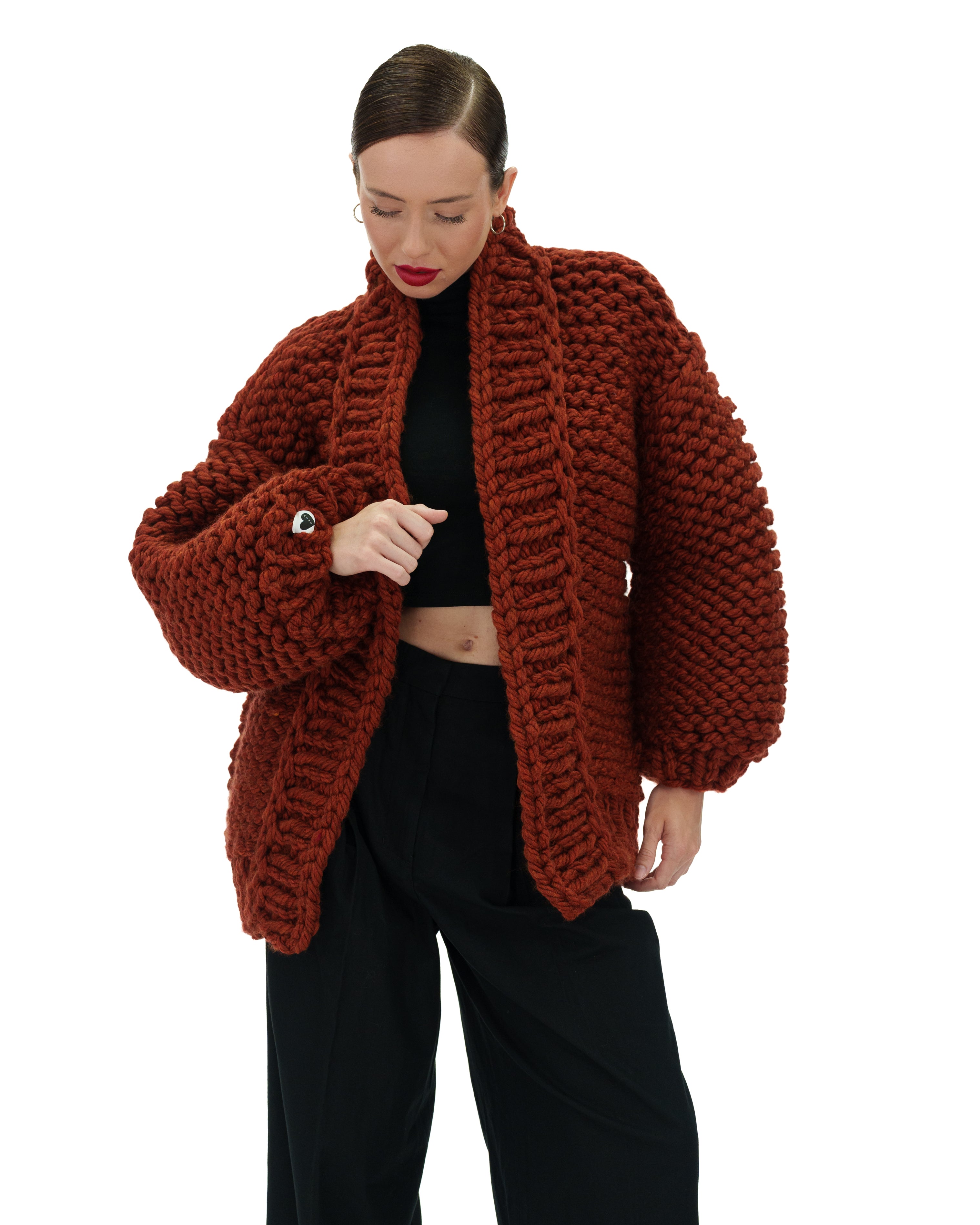Lana Classic Cardigan for Women - Soft Knit Sweater with Pockets | Cozy Fall & Winter Layering Essential for Office, Travel & Casual Outfits