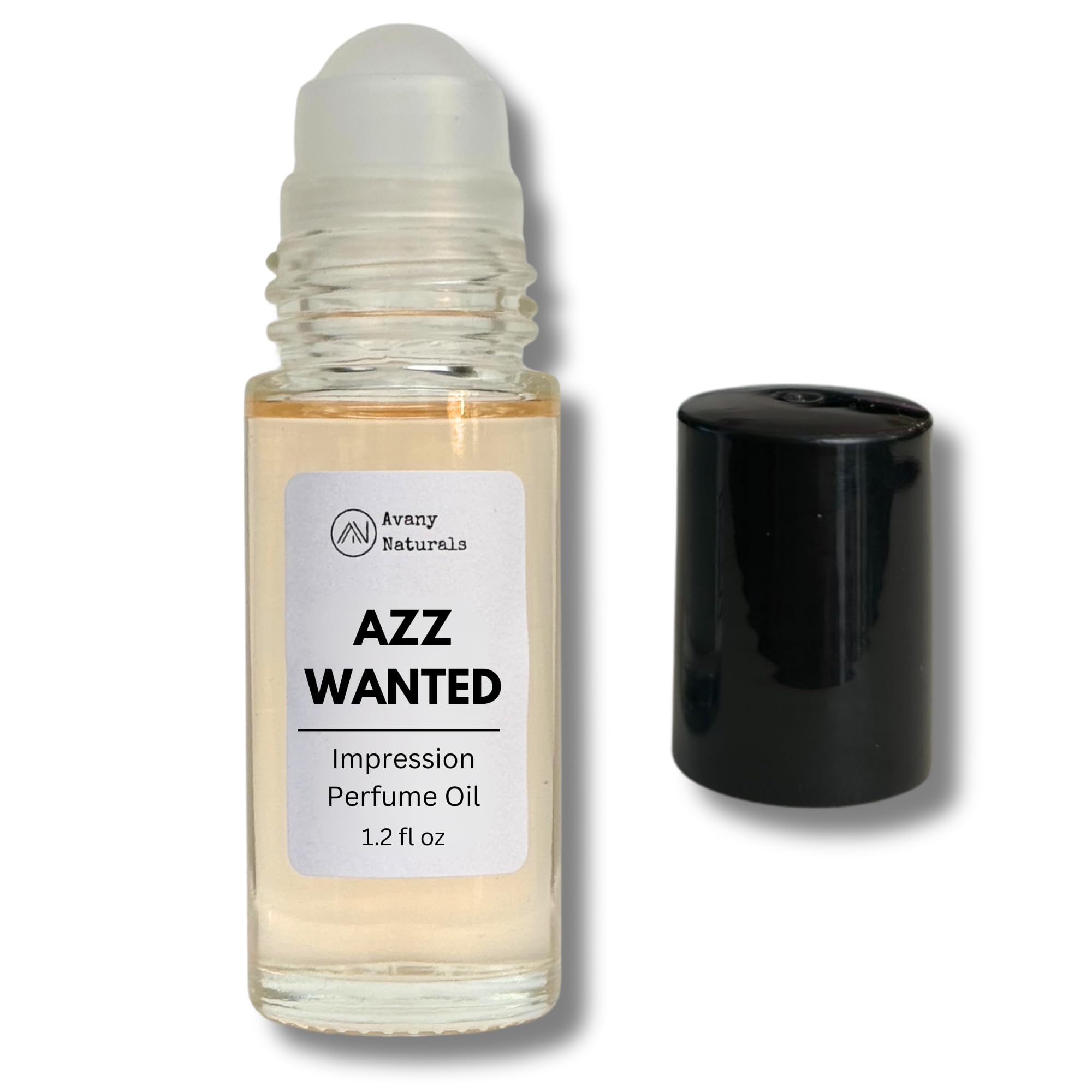 Replicant Cologne for Men - Long Lasting Roll On Perfume Oil, Spill Proof Travel Size Rollerball with Big Glass Bottle, 1.2 Fl Oz (Azzaro Wanted-Inspired) | Perfect for Daily Wear, Office, Date Night & Gifts