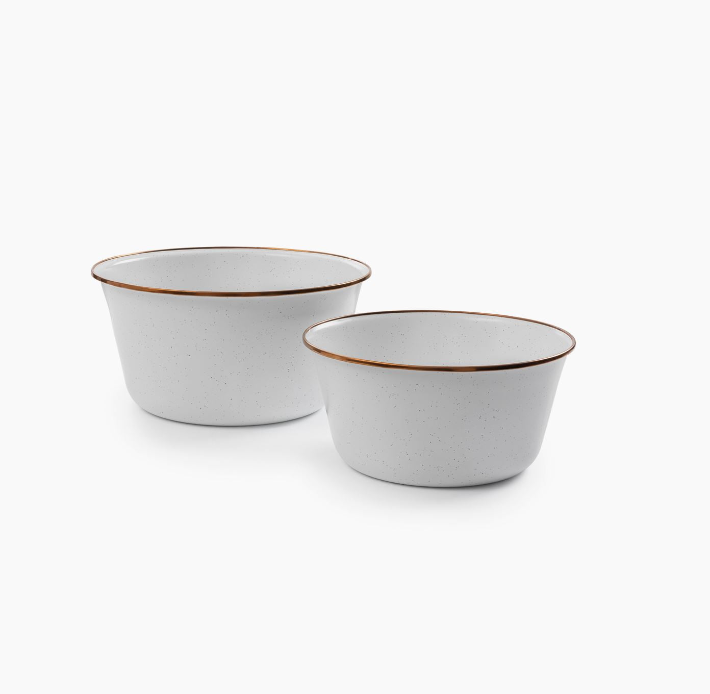 Premium Enamel Mixing Bowl Set - 3-Piece Stainless Steel Kitchen Mixing Bowls for Baking, Cooking & Food Prep - Durable & Lightweight for Home & Professional Use