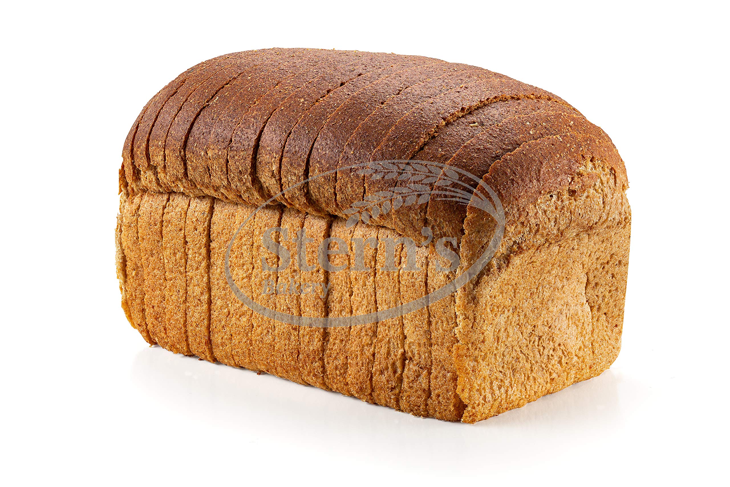 100% Whole Wheat Bread Sliced - 3 Pack (16oz per Loaf) | Healthy Sandwich Bread | Kosher Certified | Dairy Free & Nut Free | Stern's Bakery | Perfect for Sandwiches, Toast & School Lunches