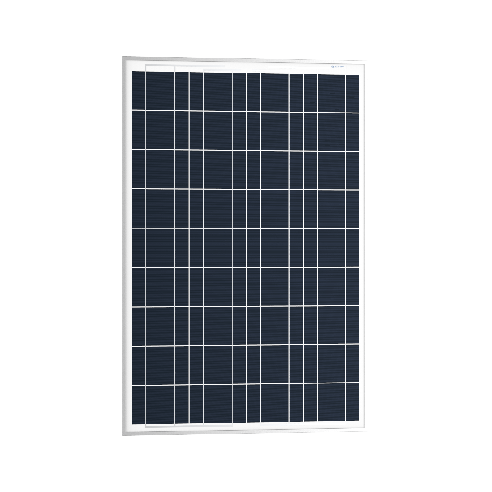 ACOPower 100W Polycrystalline Solar Panel - 12V Battery Charger for RV, Boat, Off-Grid & Emergency Power Supply | Portable Solar Charging Solution for Camping, Hiking & Outdoor Adventures
