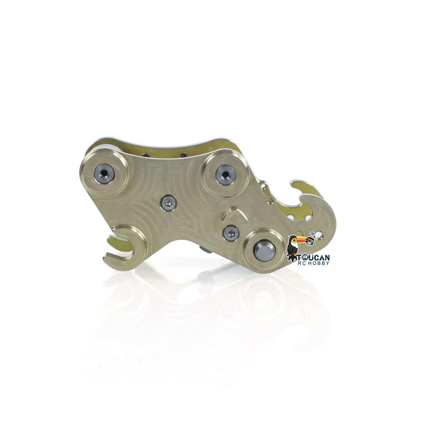 JDM 208 1/14 RC Hydraulic Excavator Quick Release Metal Coupler - Manual Quick Connect for Construction Vehicles & LR920 Radio Controlled Digger - Perfect for RC Model Construction Play and DIY Projects