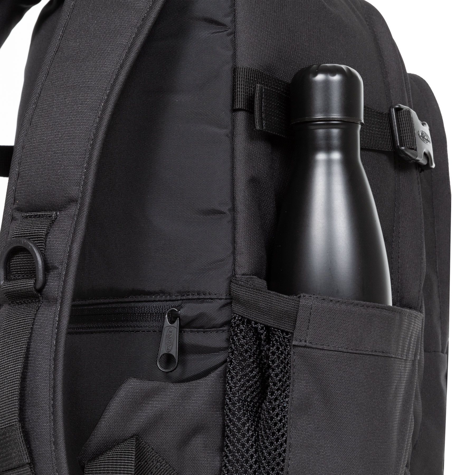 Eastpak Smallker CS Backpack - Mono Black 2, Lightweight & Durable School & Travel Backpack for Students & Professionals