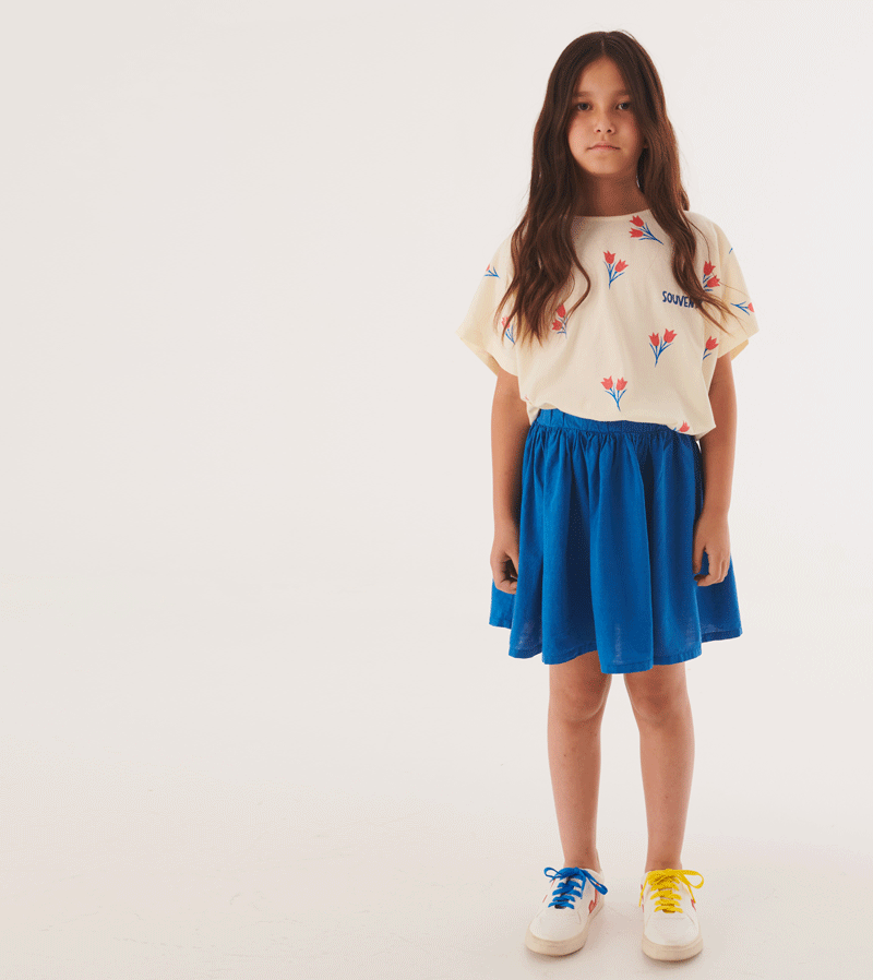 Letter to the World Napoli Skirt in Klein Blue - Elegant Midi Skirt for Women | Perfect for Office, Date Night & Summer Outfits