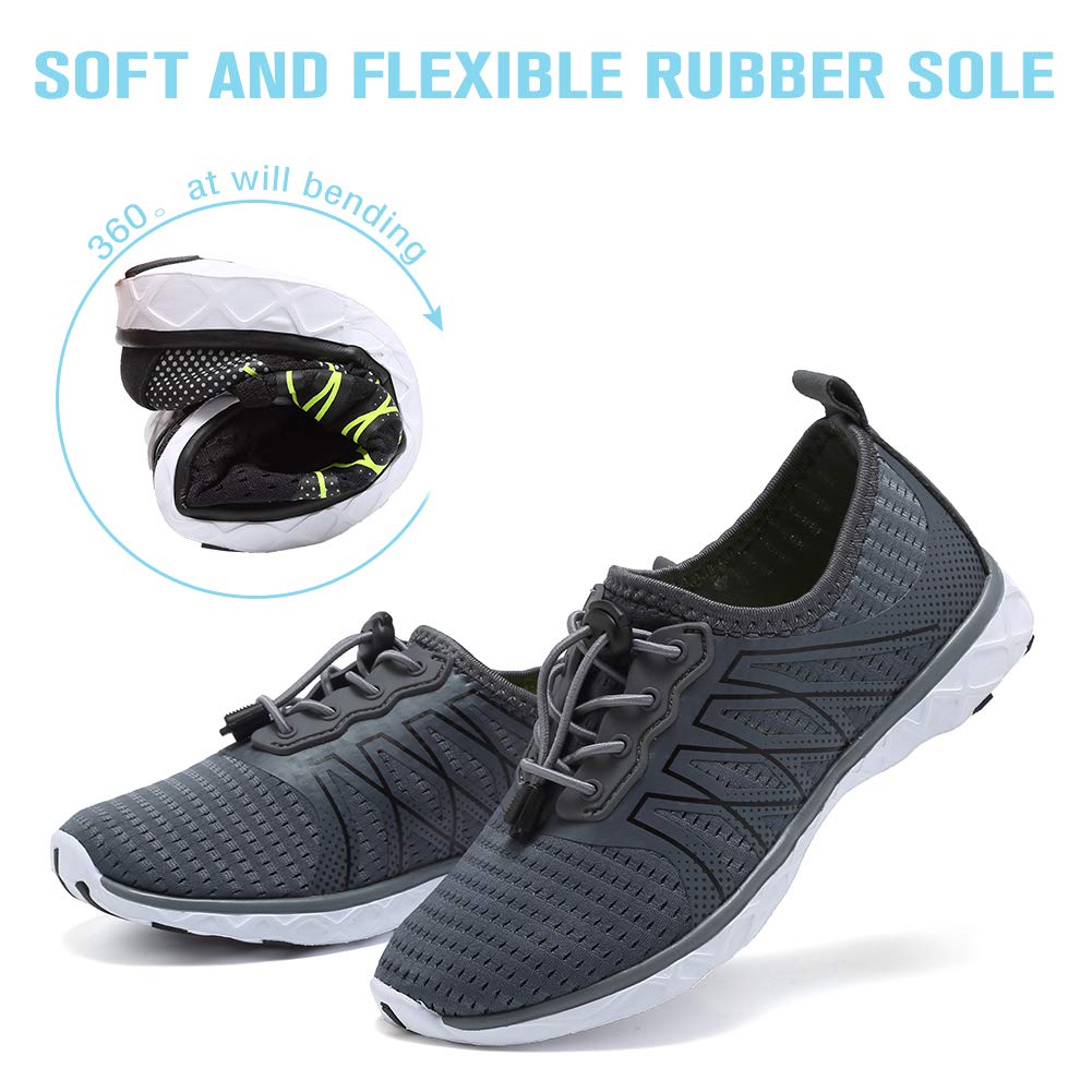 **CIOR Kids Water Shoes for Boys & Girls - Lightweight Aqua Athletic Sneakers for Sports, Swimming & Beach - Quick-Dry, Non-Slip Sole (Toddler/Little Kid/Big Kid)**    *Perfect for Pool, Beach, Water Parks & Outdoor Activities*