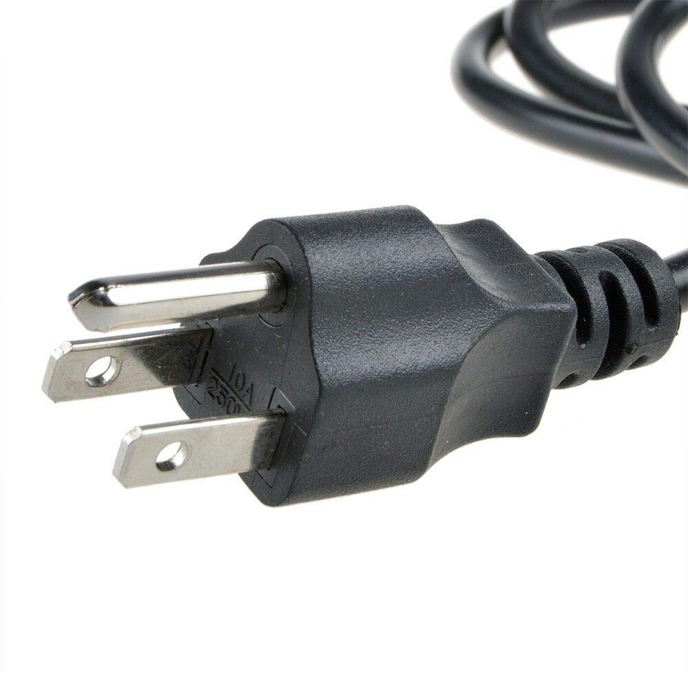 Gateway FPD1775W 17-Inch Widescreen LCD Monitor AC Power Cord Cable Plug - Replacement Power Supply for Home & Office Use