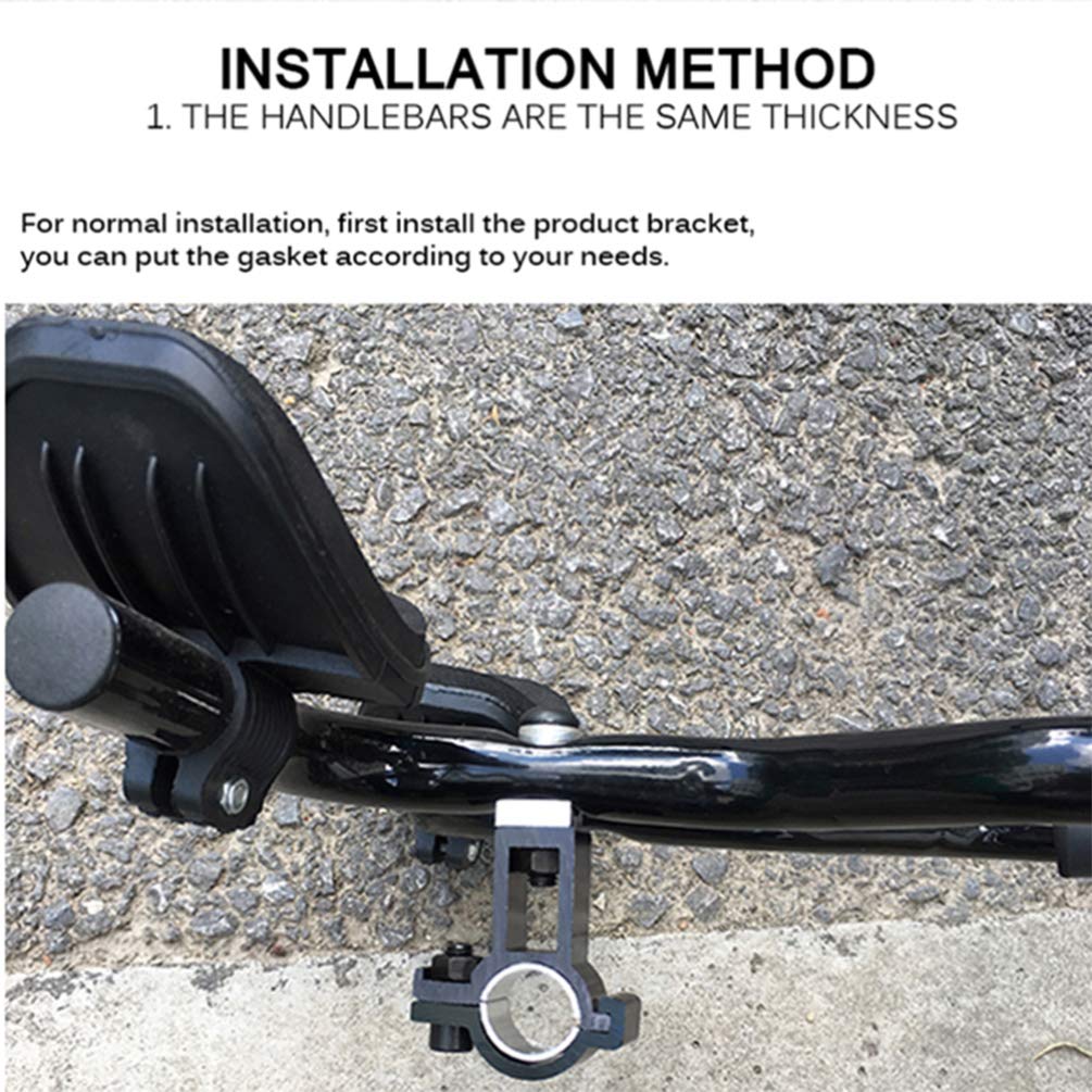 BESPORTBLE Aero Bike Handlebar - Lightweight Carbon Fiber Road & Mountain Bike Handlebar for Time Trial, Racing & Cycling - Perfect for Competitive Riders & Training Scenarios