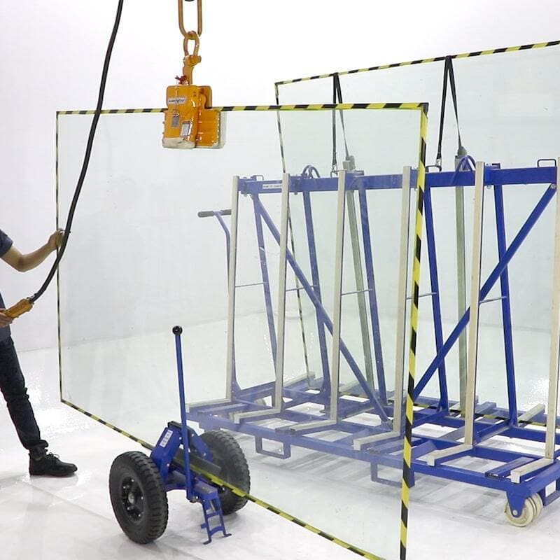 Aardwolf SL 85 Self-Locking Trolley Cart - Heavy Duty Utility Cart for Warehouse, Retail, and Home Use