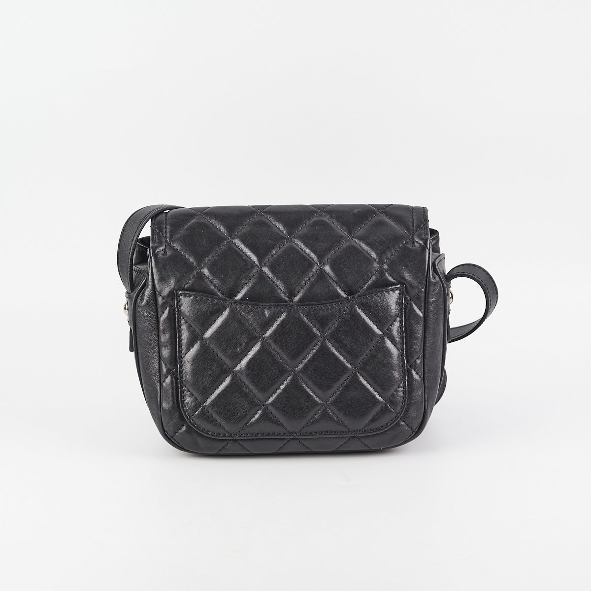 Chanel Quilted Sheriffs Star Square Black Leather Handbag - Luxury Designer Crossbody Bag for Women | Perfect for Evening Events, Parties & Date Nights