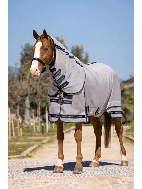 Kudos Gladiator Fly Rug - Durable Horse Fly Sheet for Summer Protection | Perfect for Riding, Training, and Pasture Use