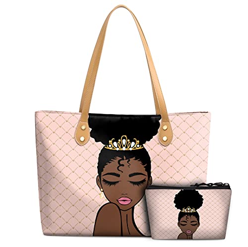 Black Girl/Cosmetic Bag-5
