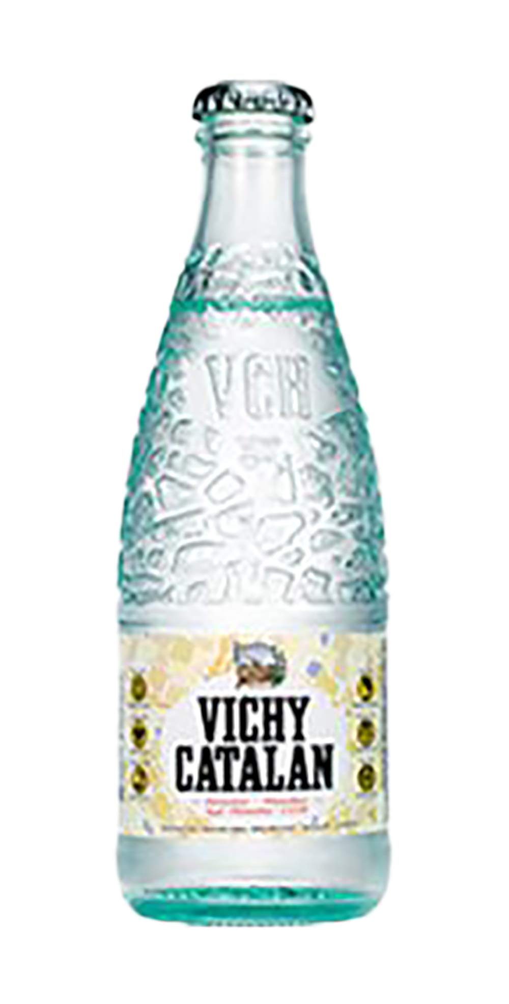 Vichy Catalan Sparkling Mineral Water - 24 Glass Bottles (250 mL Each) - Premium Spanish Carbonated Water for Dining, Gifts & Healthy Hydration