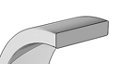 14K Gold 2mm Flat Wedding Band for Women - Elegant & Durable Ring for Brides, Anniversaries, and Everyday Wear