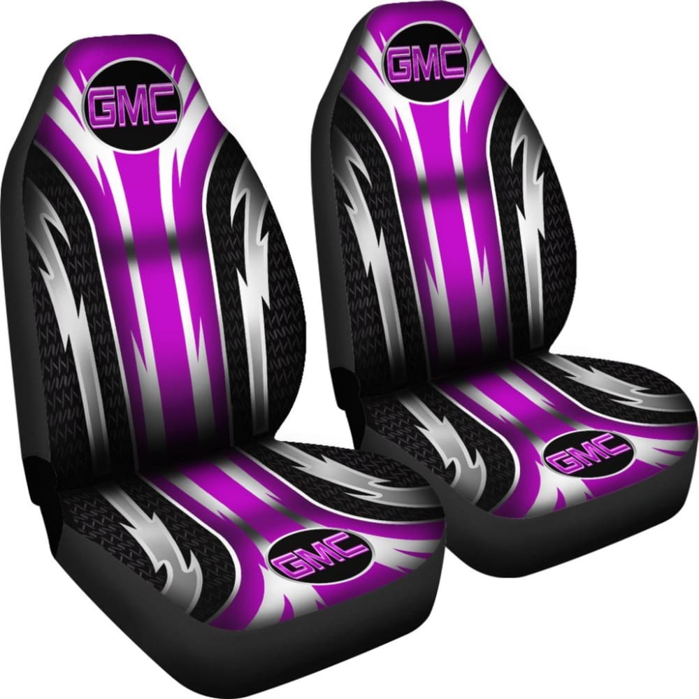 Premium Pink GMC Seat Covers - 2 Front Custom Fit Car Seat Protectors | Waterproof & Durable for Trucks & SUVs | Perfect for Road Trips, Daily Commutes & Pet Protection