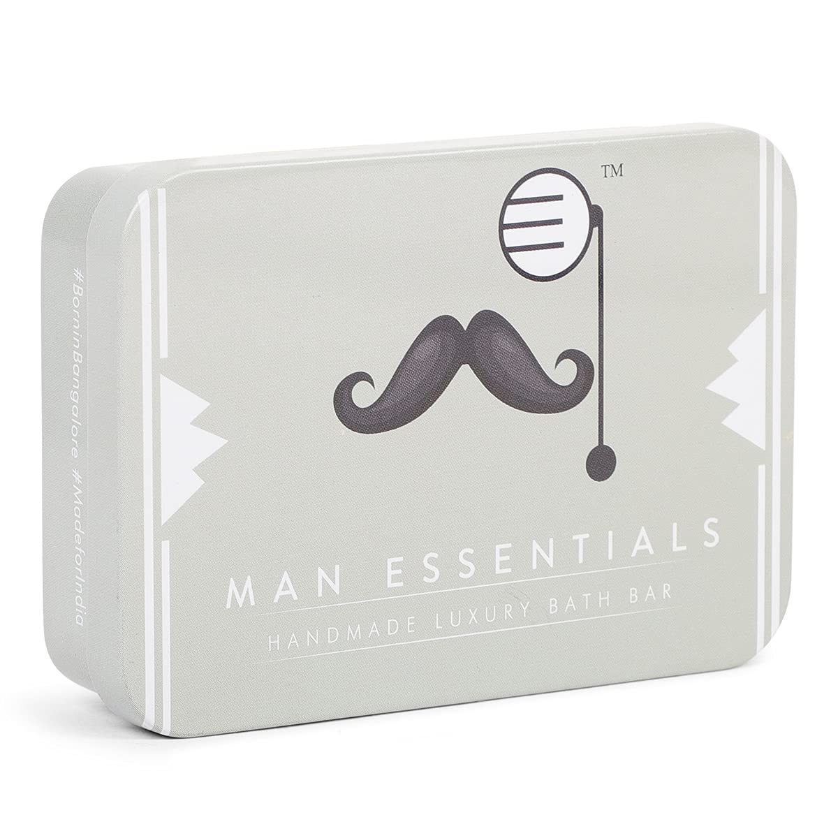 Premium Handmade Activated Charcoal & Goat's Milk Soap Bar for Men - Chemical-Free, Natural Luxury Bath Soap (2-Pack) - Deep Cleansing for Acne & Oily Skin, Perfect for Shower & Daily Skincare Routine