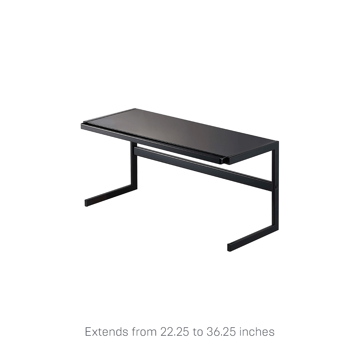 Expandable Countertop Shelf - Sturdy Steel Organizer for Kitchen, Bathroom & Office Storage | Space-Saving Solution for Small Spaces