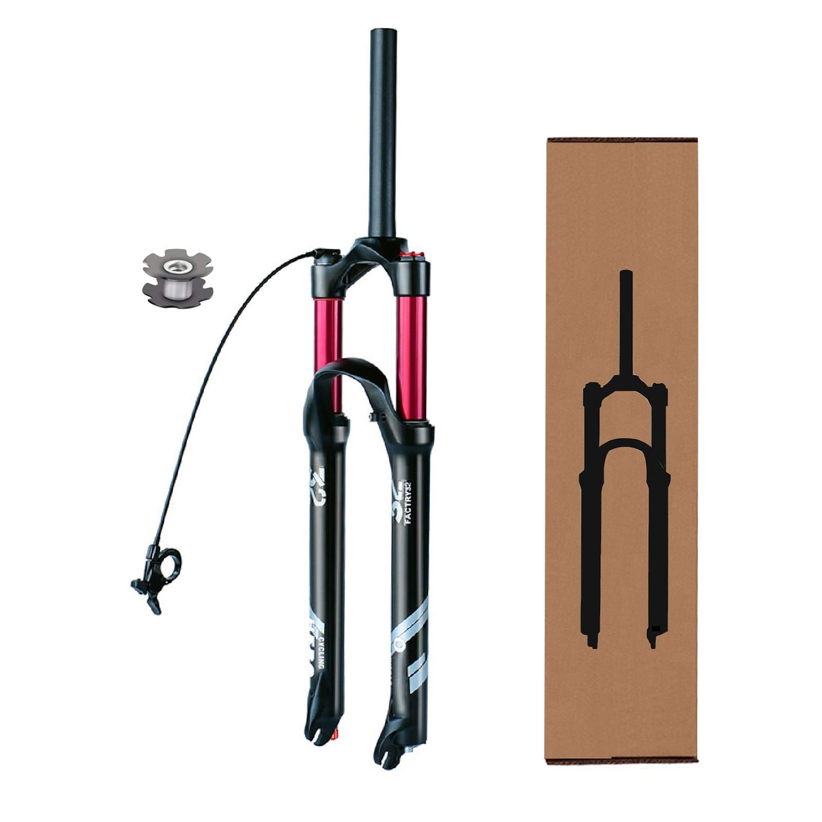 DYSY 27.5 Inch MTB Bicycle Fork - 1-1/8