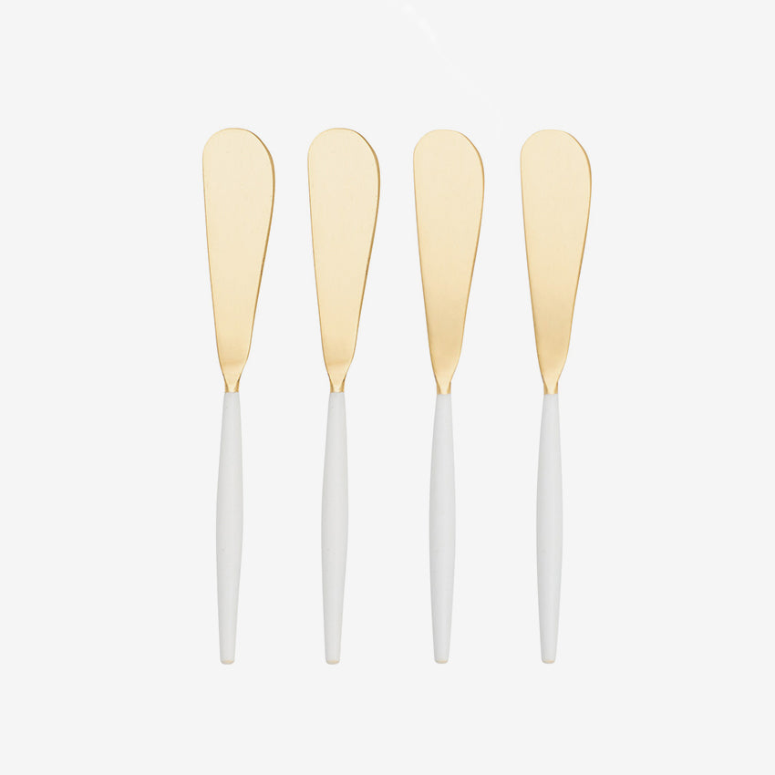 Artisan 85 | Premium 4-Piece Stockholm Spreader Set - Perfect for Cheese, Butter & Jam Serving at Dinner Parties & Brunch