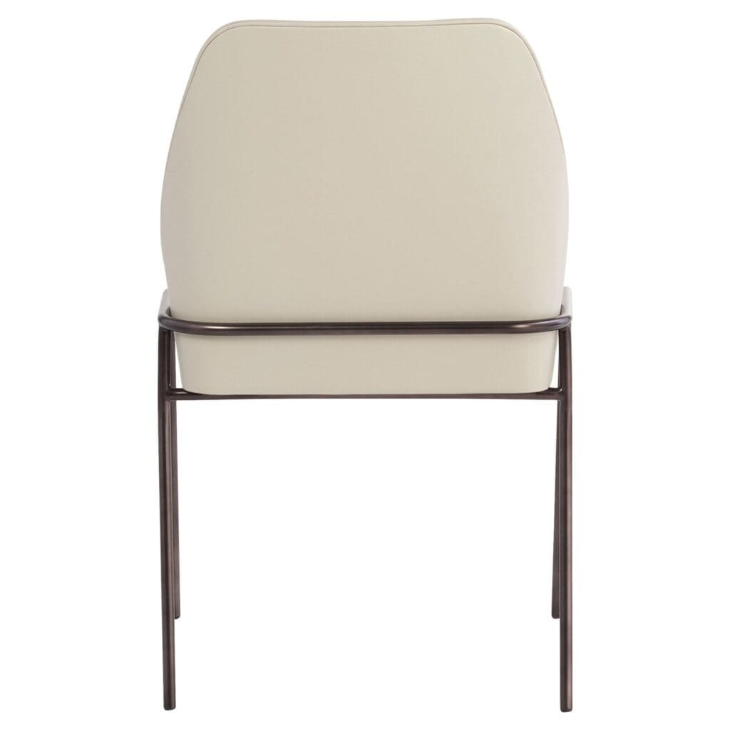Cyan Design 11733 Suez Dining Chair - Onyx & Taupe Upholstered Side Chair for Modern Dining Room, Kitchen, or Office