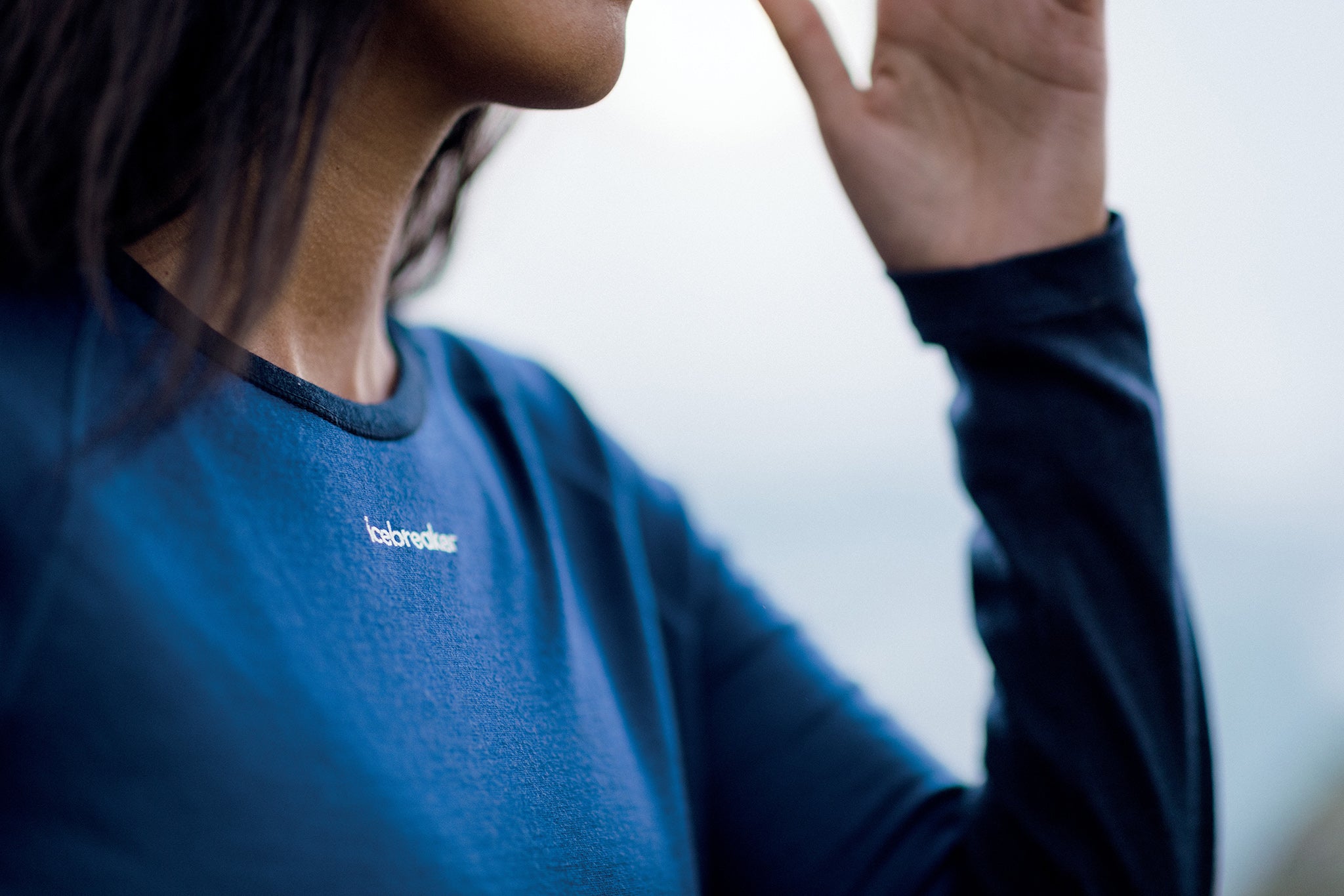 200 Sonebula Merino Wool Long Sleeve Crew Neck Base Layer Top for Women - Warm Thermal Underwear for Hiking, Skiing & Winter Outdoor Activities