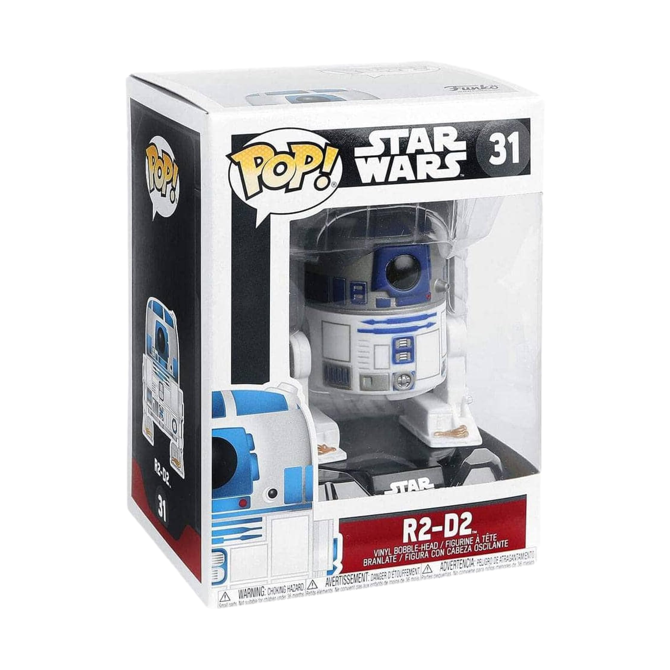 Funko POP Star Wars: R2-D2 Collectible Bobblehead Figure - Perfect for Movie Fans, Gift Giving & Display in Home or Office