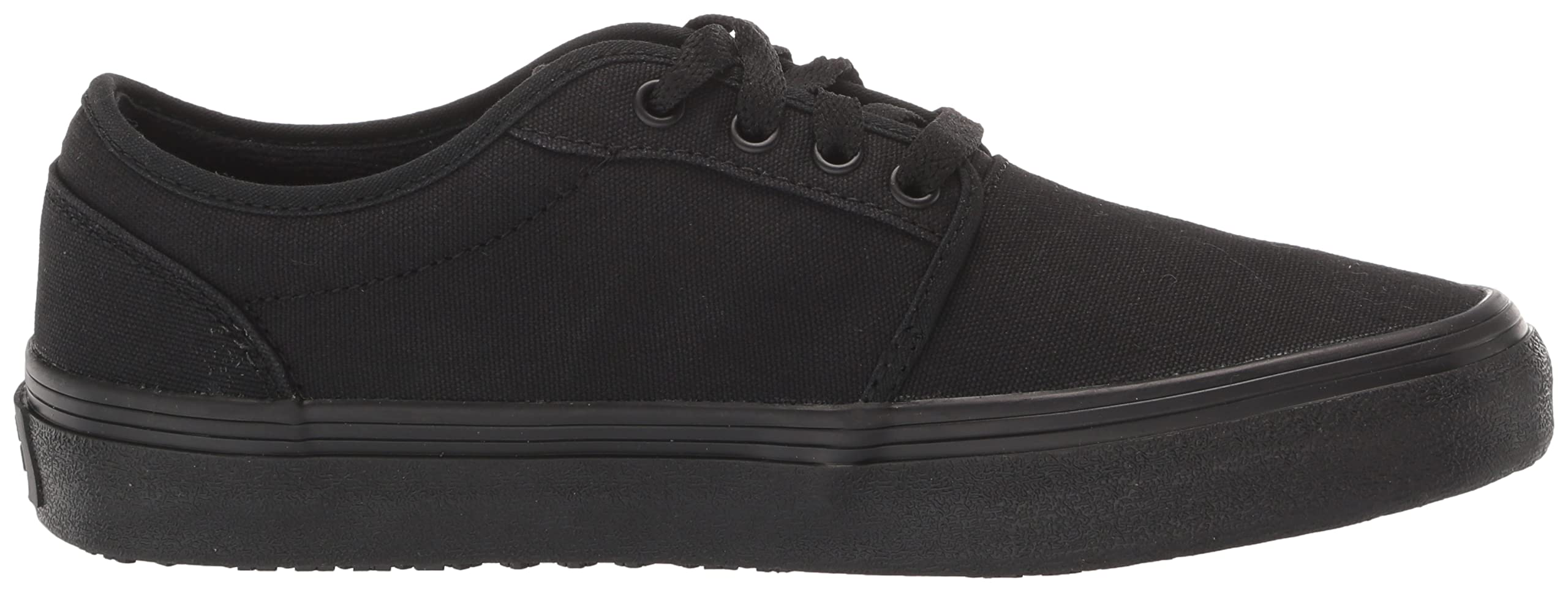 Slip Resistant Work Sneakers for Men & Women - Non-Slip Food Service Shoes, Waterproof Canvas Safety Shoes in Black/Grey | Ideal for Restaurant, Kitchen & Hospitality Workers