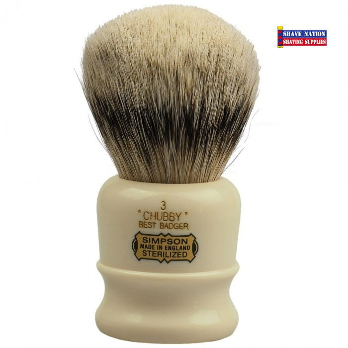 The Simpsons Chubby 3 Brush Set - Best for Makeup, Blending & Contouring - Perfect for Professional Artists & Home Beauty Routines
