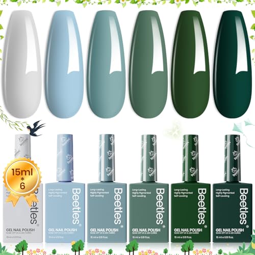 0-0-6*15ml Misty Forest Gel Nail Polish