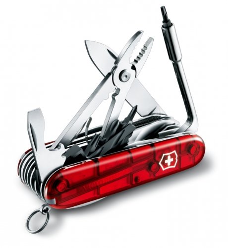 Victorinox Swiss Army Knife Cyber Tool L - 39 Functions Multi-Tool with Blade & Mini Screwdriver (1.5mm) | Perfect for Camping, Hiking & DIY Projects