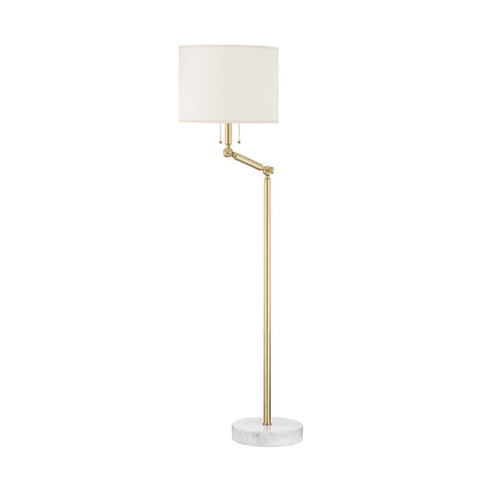Adams Modern LED Floor Lamp with Adjustable Brightness - Perfect for Living Room, Bedroom, or Office Lighting